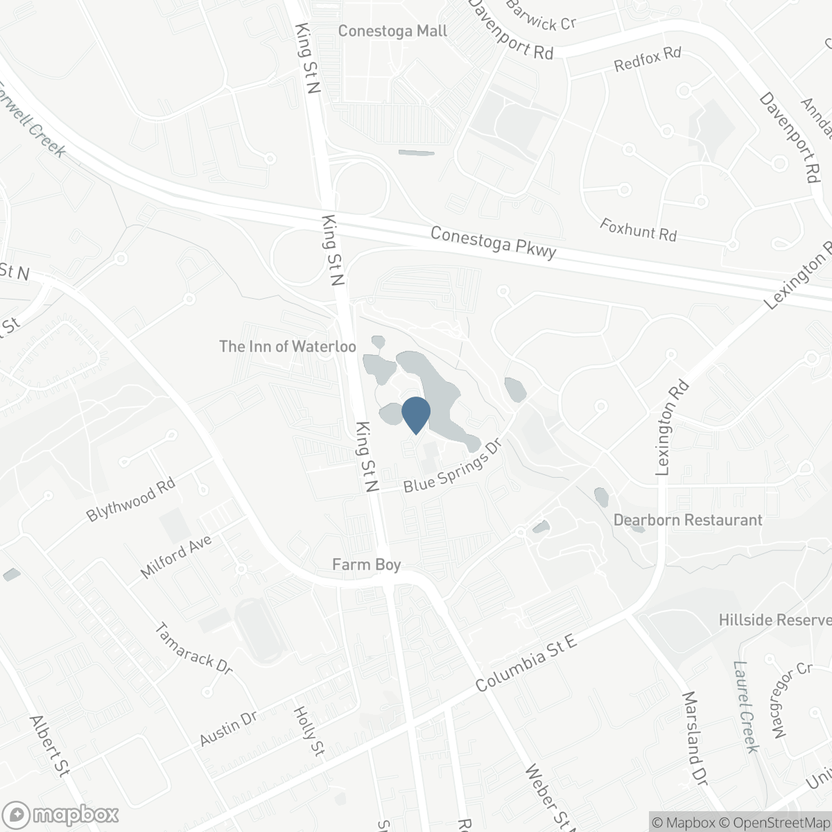 30 BLUE SPRINGS Drive Unit# PH14, Waterloo, Ontario N2J 4T2